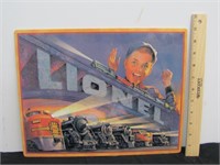 Lionel Train Metal Sign