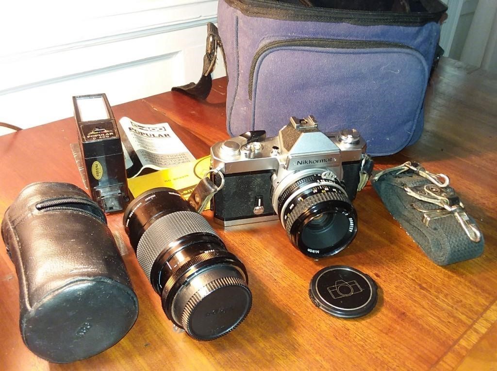 Nikon Nikkormat FT3 SLR Camera with 50mm 1:2 L