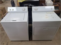 Estate Owned Whirlpool Washer and Dryer