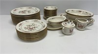 Noritake ivory China Asian song dishes 37pcs