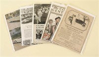 Vintage Magazine Articles & Advertisements