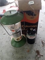 lantern and bottle propane