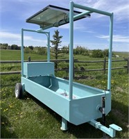 New Solar Power Cattle Watering System on Transpt