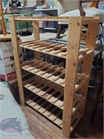 4 Tier Wooden Shelf