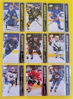 2021-22 UD Young Guns Rookie Cards - Lot of 9