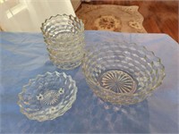 Fostoria Glass Bowls. Candy dish. Serving Bowl