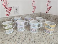 Lenox Village Coffee Mugs.