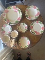 Franciscan Desert Rose dishes