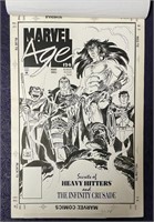 Joe Kubert. Tor. Marvel Age Original Cover Art.