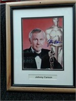 JOHNNY CARSON AUTOGRAPHED PICTURE
