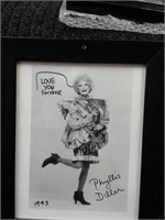 PHYLLIS DILLER AUTOGRAPHED PICTURE