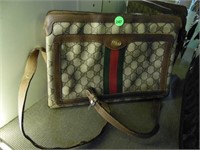 GUCCI VINTAGE ACCESSORY COLLECTION BROWN MONOGRAM