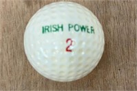 C13) “IRISH POWER -BLARNEY” GOLF BALL
