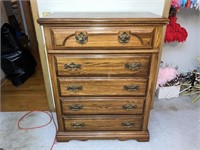 Vintage Twin Oaks Furniture Chest of Drawers