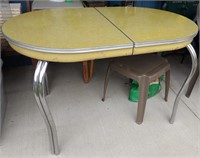 Vintage Yellow Table