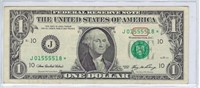 US$1 FRN Star Note 10 J Fancy SN VF.FN37?