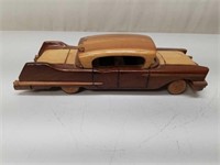 1957 Cadillac Wooden Car Sculpture