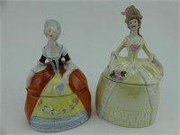 2 CHINA DRESSER DOLLS