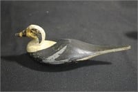 Miniature oldsquaw long tailed duck wood decoy