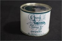 G & E Brand Oysters can 12 FL OZ Mt Vernon