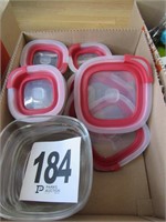 Collection of Rubbermaid Storage Containers &