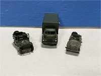 Dinky Jeeps and Military Truck