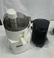 Juiceman Juicer & Cuisinart 1 Cup Coffee Maker -8B