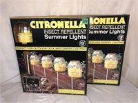 Citronella Insect Repellent Summer Lights