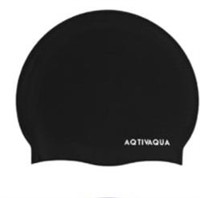 Silicone Swim Cap Black