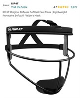 RIP-IT Original Defense Softball Face Mask