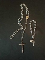 Beaded Rosary and Bracelet