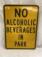 No Alcoholic Beverages In Park