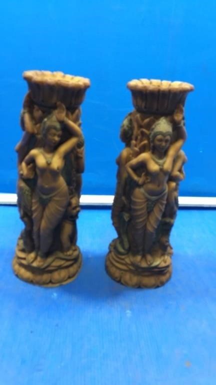 Oriental candle holders