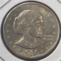 1980 P. Susan b. Anthony dollar