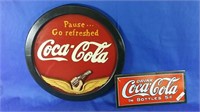 Coca-Cola Plaque & Sign