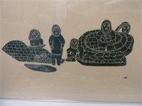 INUIT NATIVE ART -  DAVIDIALUK STONE CUT LIMITED #