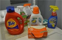 Laundry Supplies - Most feel half or less full