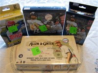 (4) BOXES BASEBALL CARDS:2020 TOPPS ALLEN & GINTER