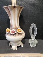 Vintage Capodimonte Hand Made Vase