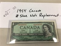 1954 Canada *Star Replacement Banknote
