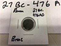 Roman Bronze Coin 27BC - 476AD