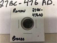Roman Bronze Coin 27BC - 476AD