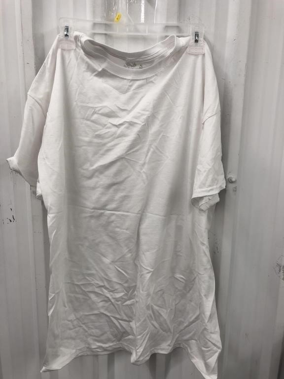 Size XL Fruit of the Loom Mens White T shirt