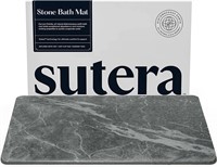 SUTERA Stone Bath Mat  23.5 x 15 Slate