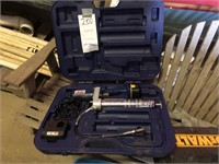 Lincoln Battery powered grease gun in case