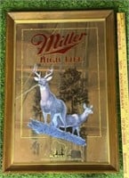 E2) Miller High Life Buck mirror
