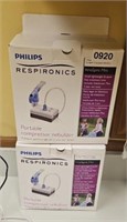 (2) PHILIPS PORTABLE NEBULIZER