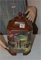 Wooden Jar / urn