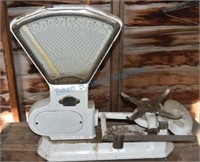 Antique general store scale