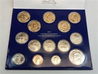 OF) Uncirculated 2011 Philadelphia mint coin set